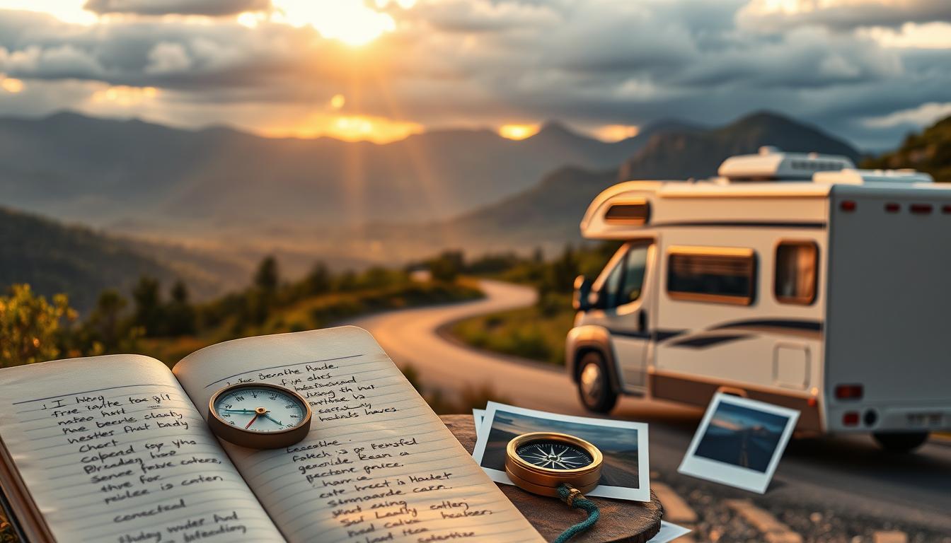 Class C motorhome travel journal apps