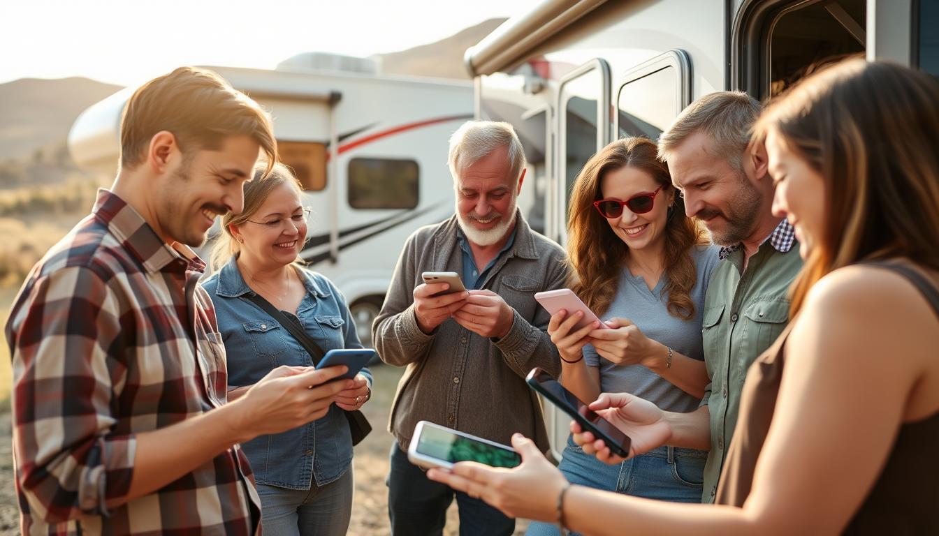Connect with Class C motorhome travelers apps