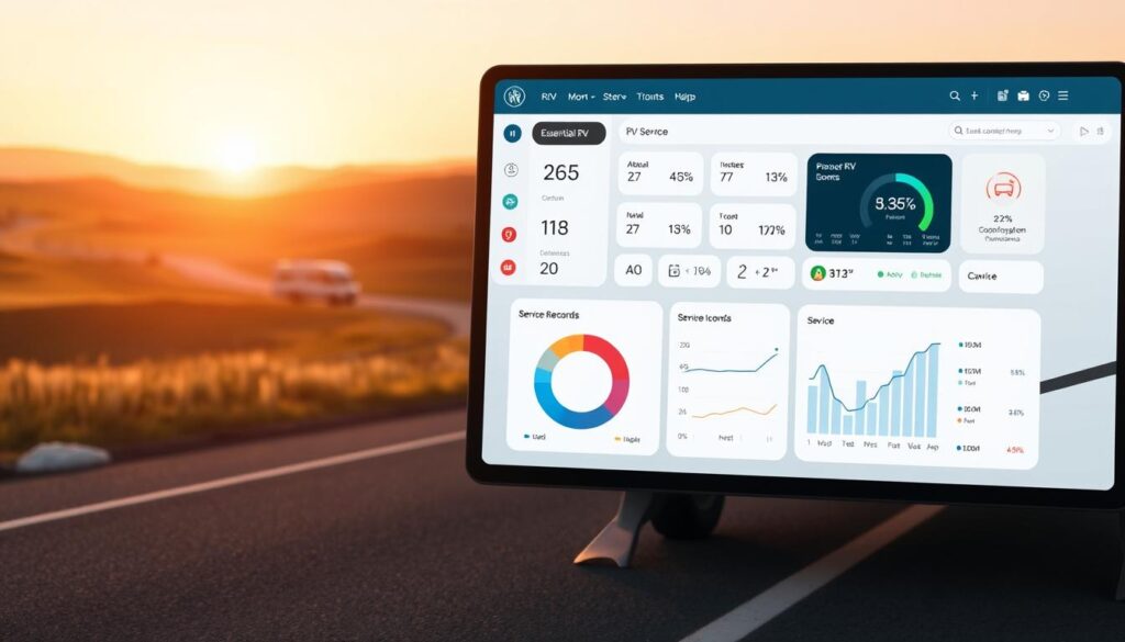 General RV app for RV service management