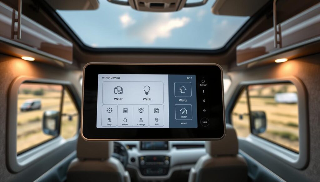 HYMER Connect smart RV features