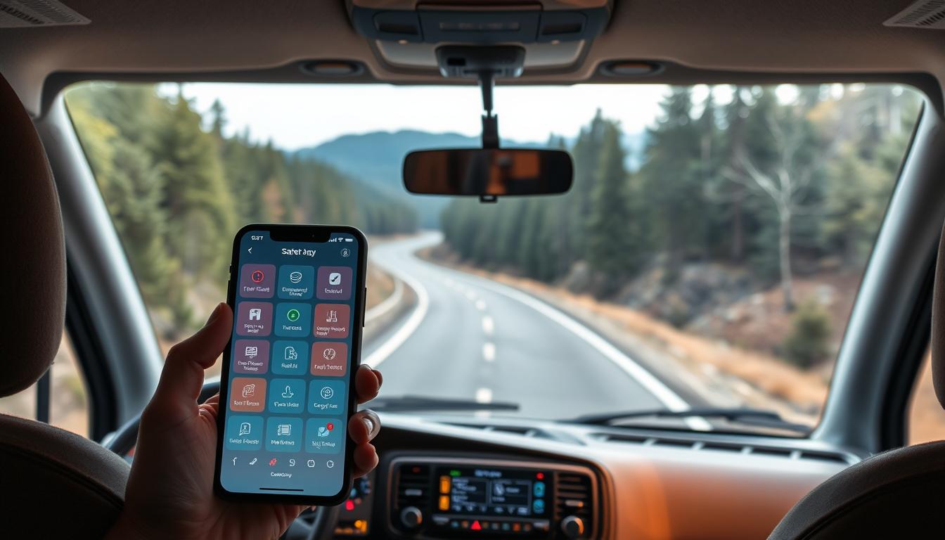 Safety apps for solo Class C motorhome travelers