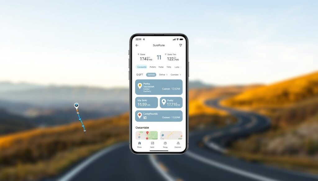 SureRoute app for RV travel planning