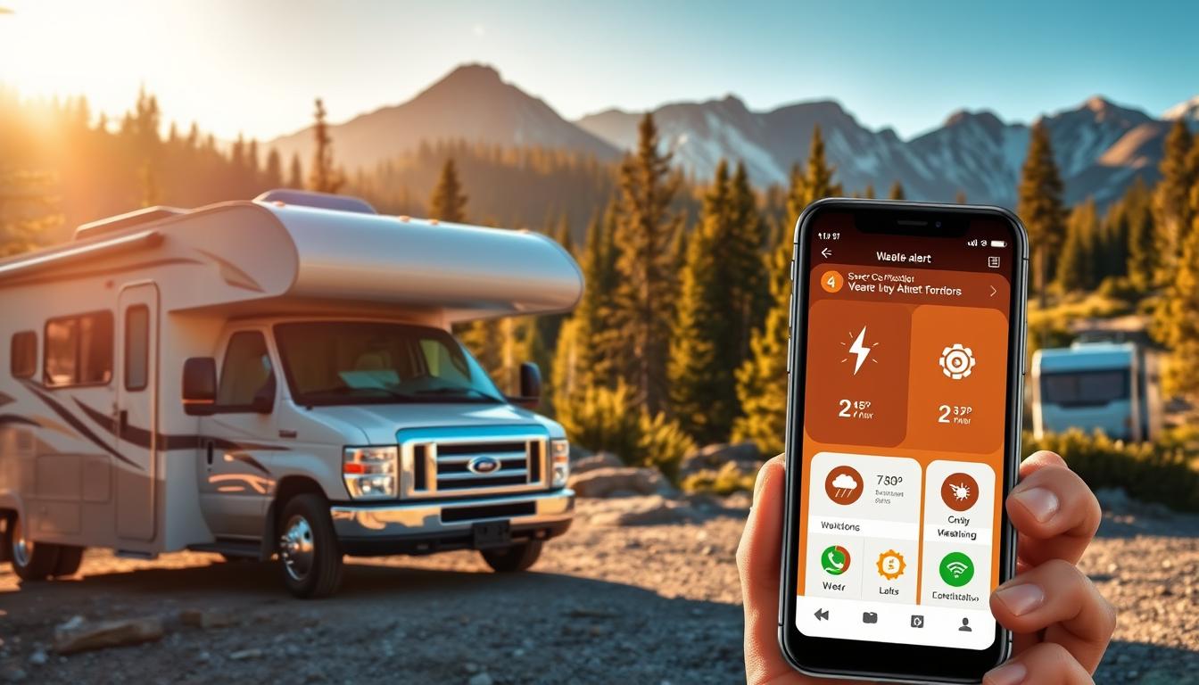 Weather alerts apps for Class C motorhome