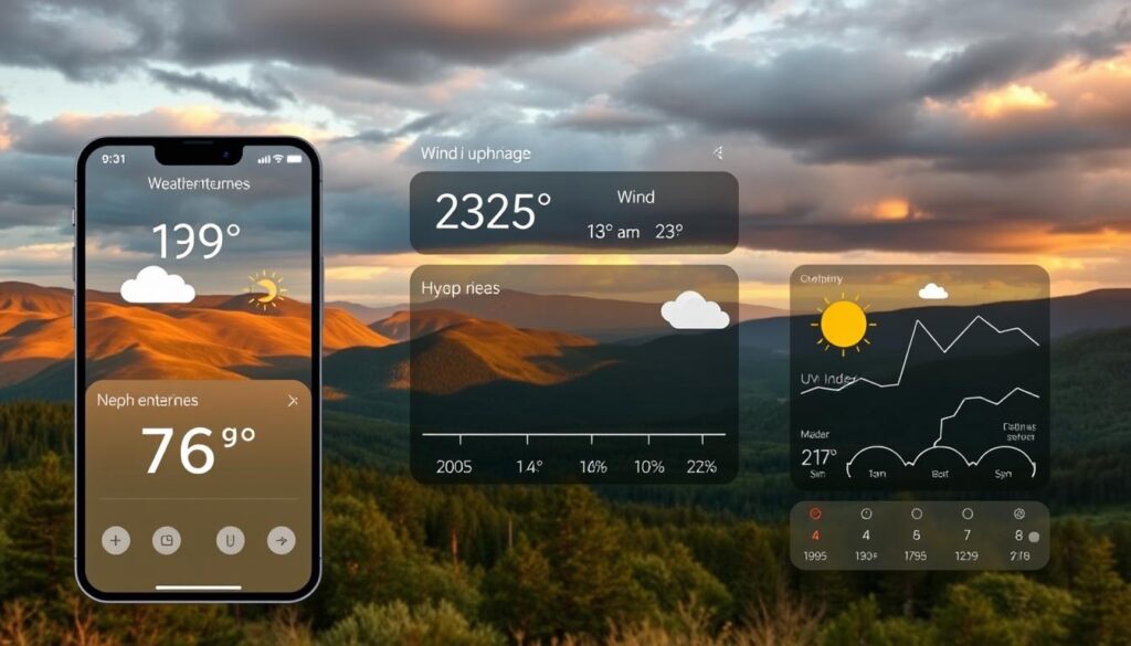 Weather app features