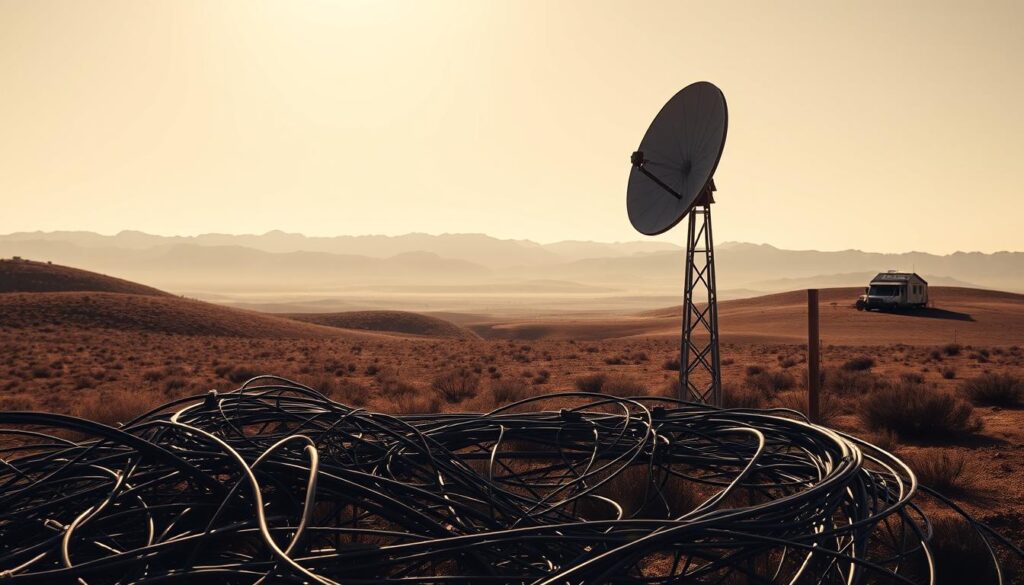 challenges of satellite internet
