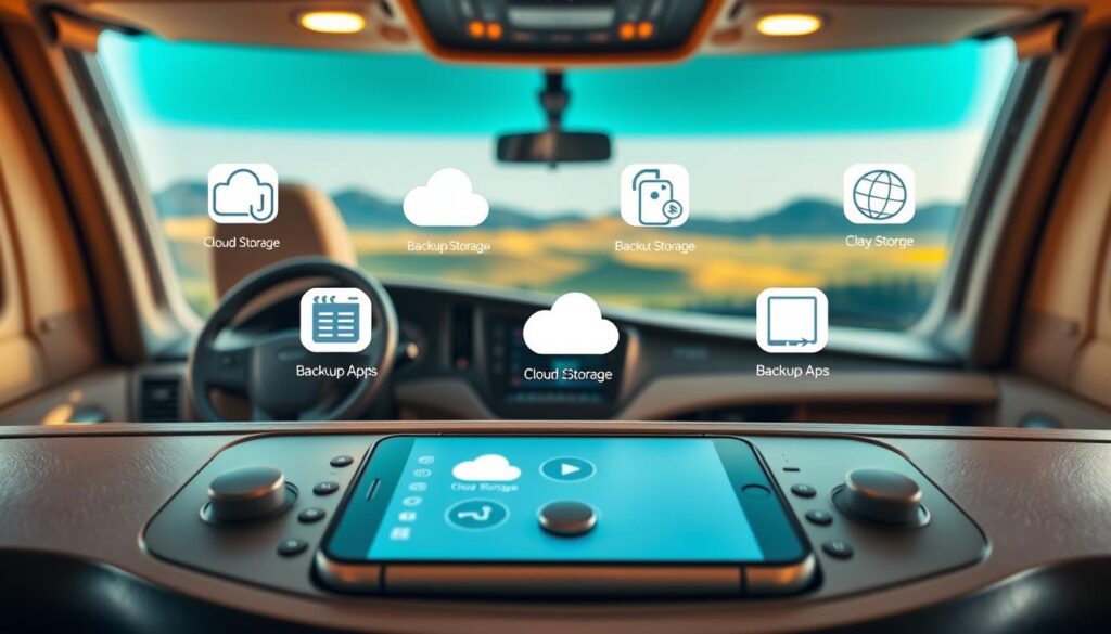 data backup for RV apps