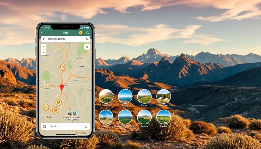 iOverlander app for unique campsites
