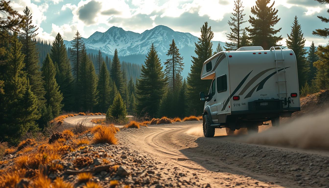 AI Navigation for Unpaved Routes in Class C Motorhomes
