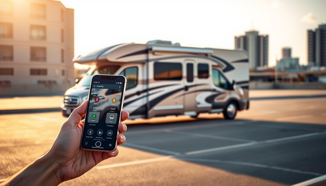 Apps for Irregular Parking Alerts for Class C Motorhomes