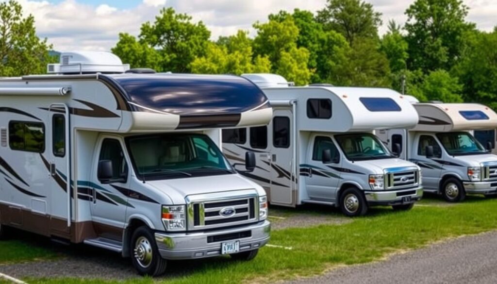 Class C motorhomes