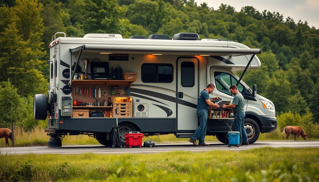 Finding Mobile Workshops for Class C Motorhomes on Isolated Roads