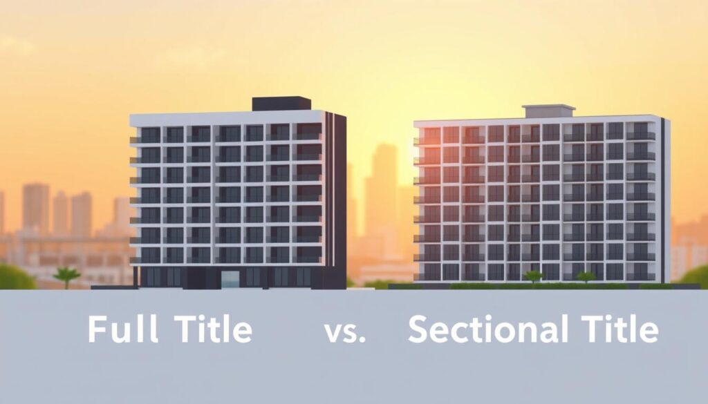 Full Title vs Sectional Title ownership types