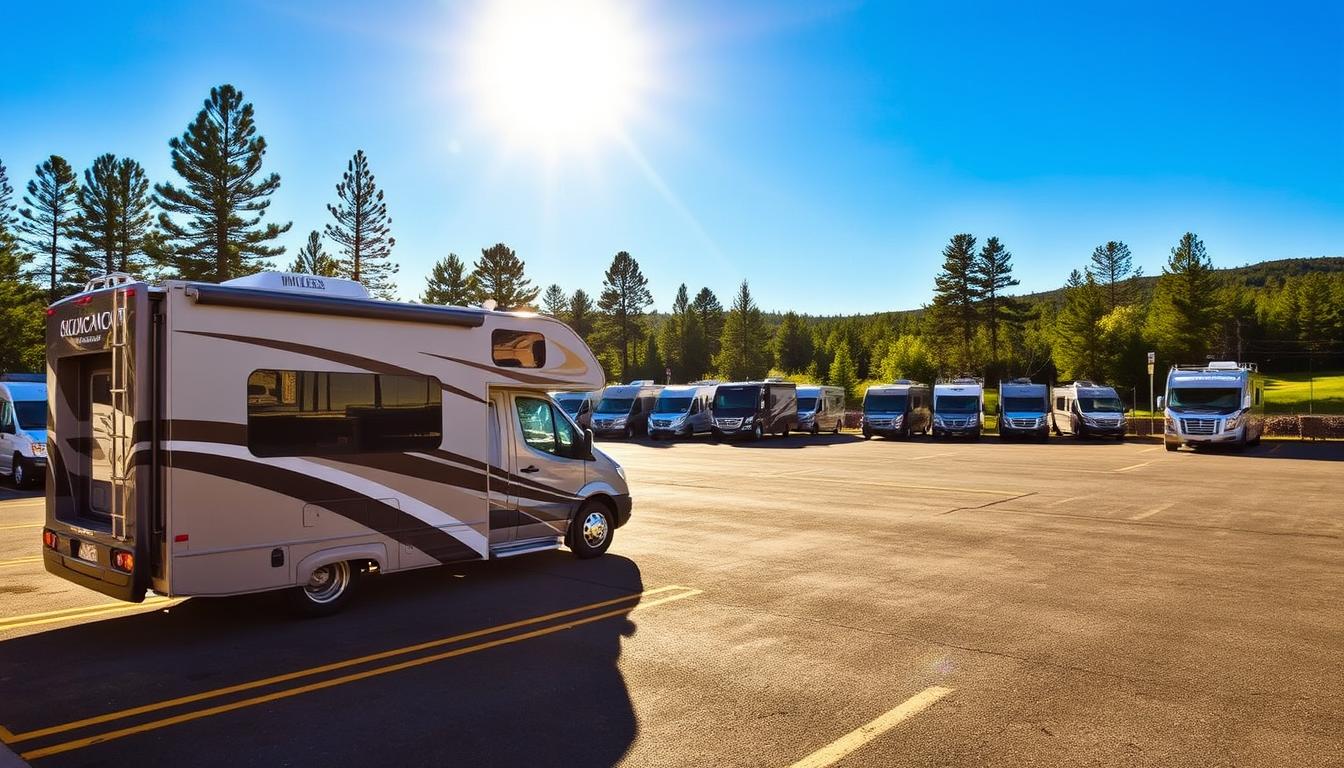Identifying Private Parking for Class C Motorhomes