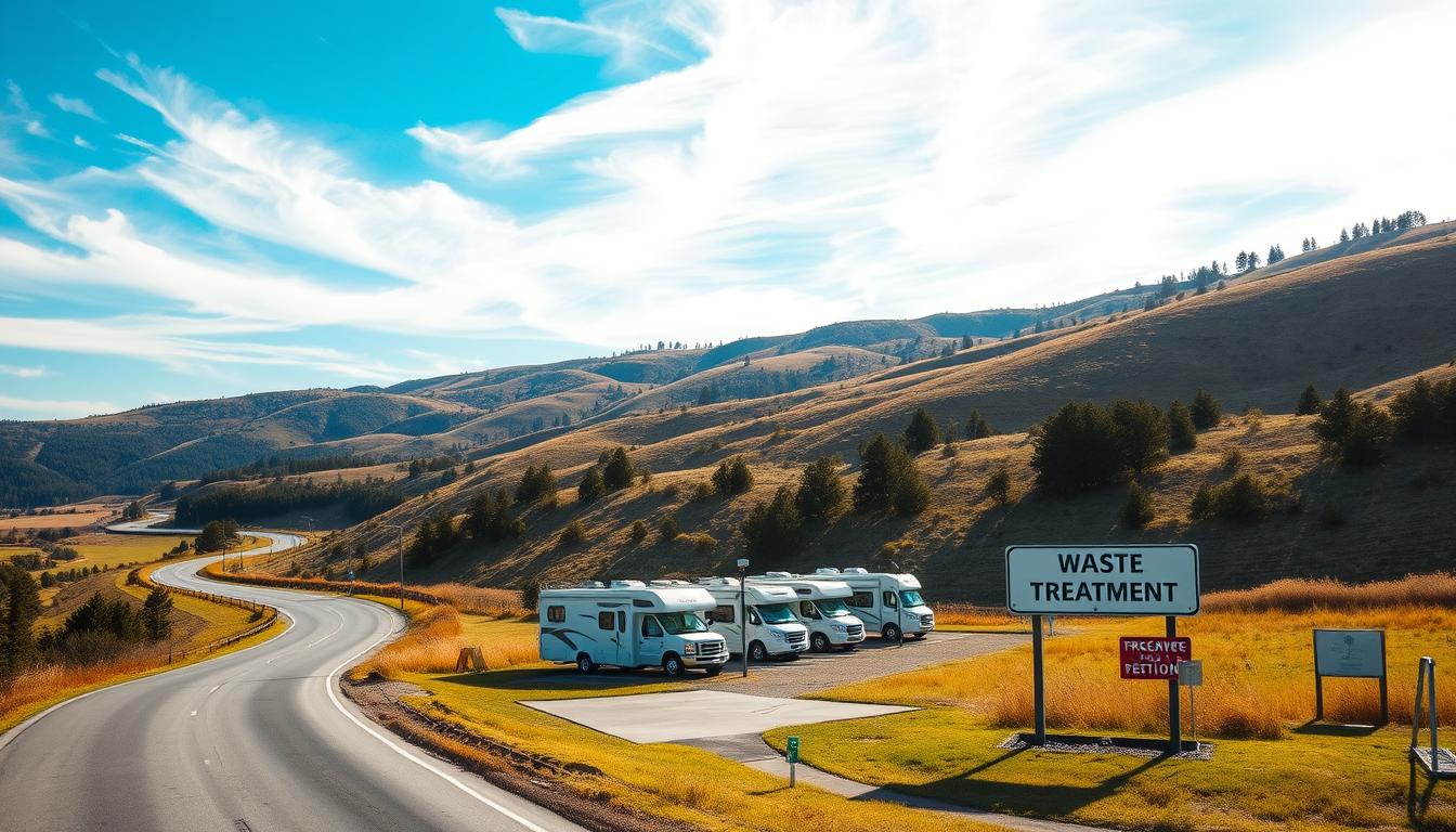 Mapping Waste Treatment Stations for Class C Motorhomes