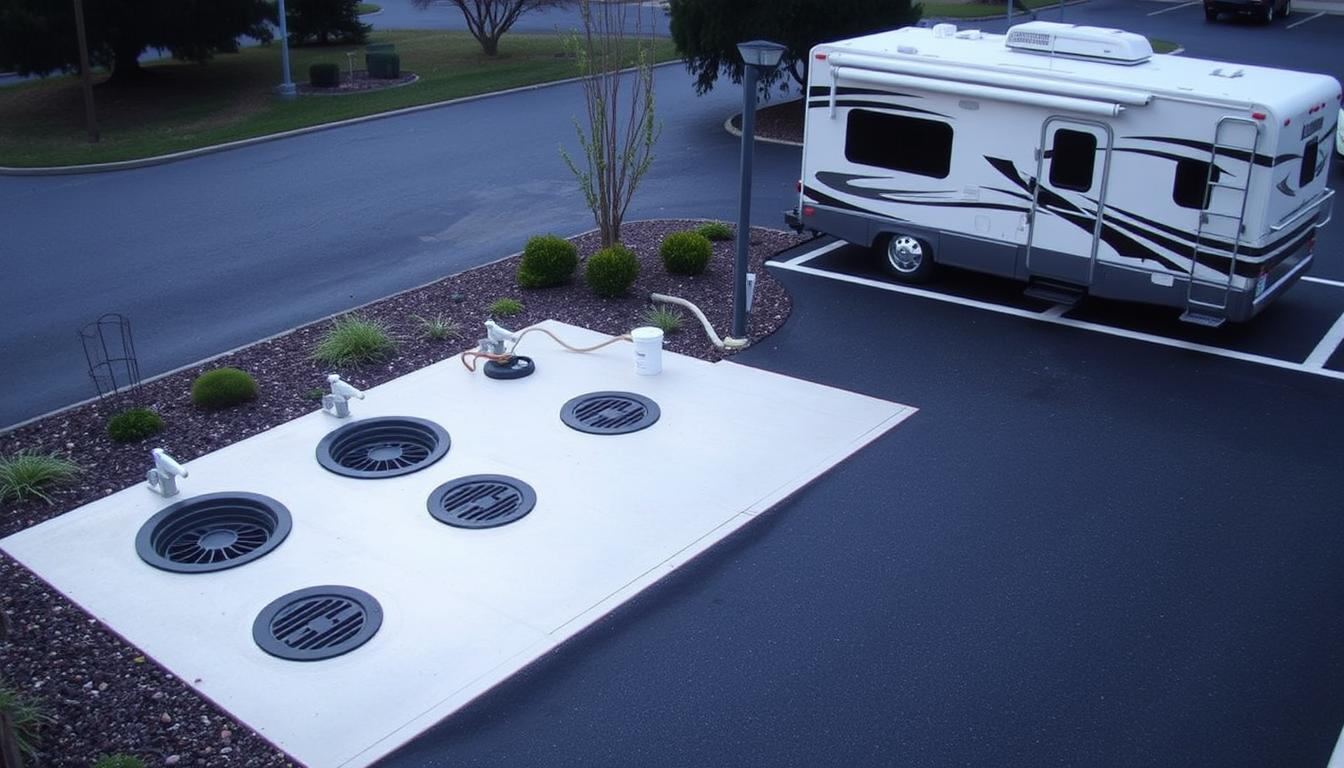 Monitoring Waste Disposal Stations for Class C Motorhomes