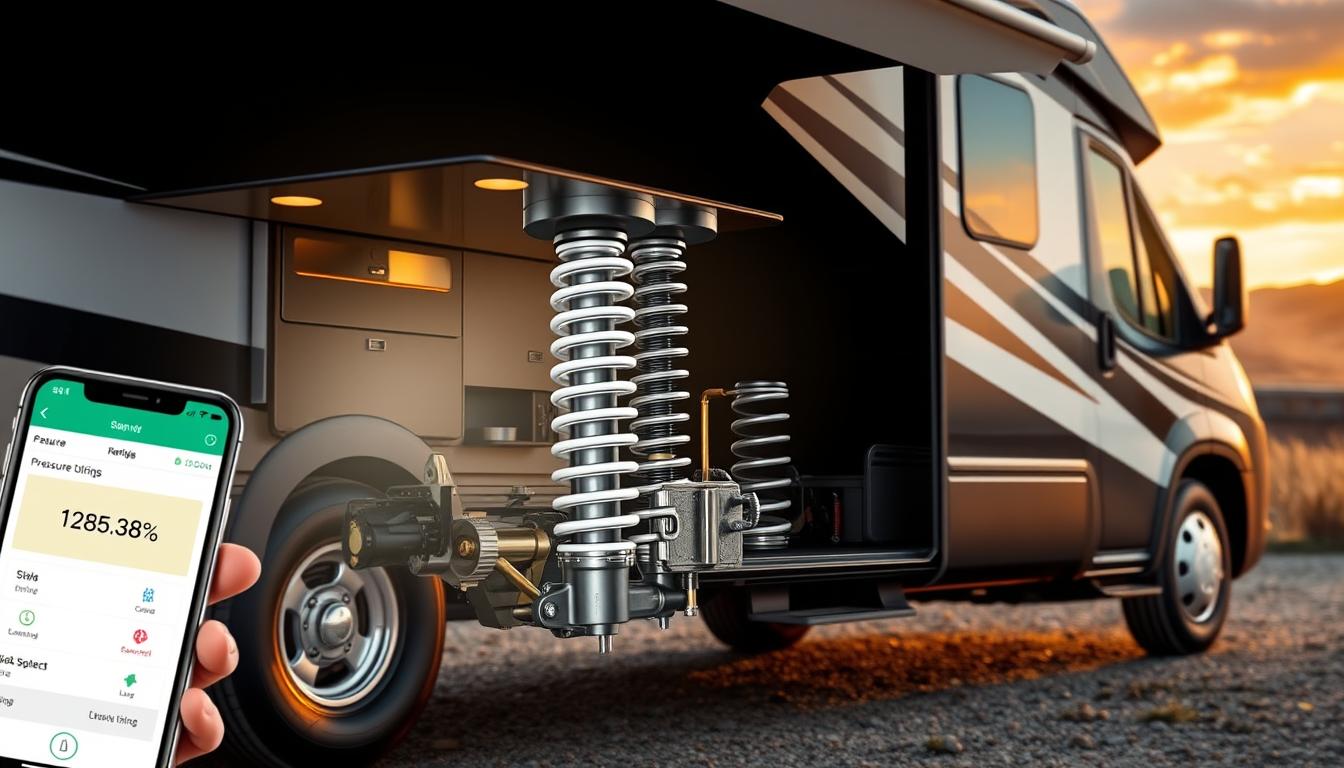 Suspension Pressure Monitoring for Class C Motorhomes