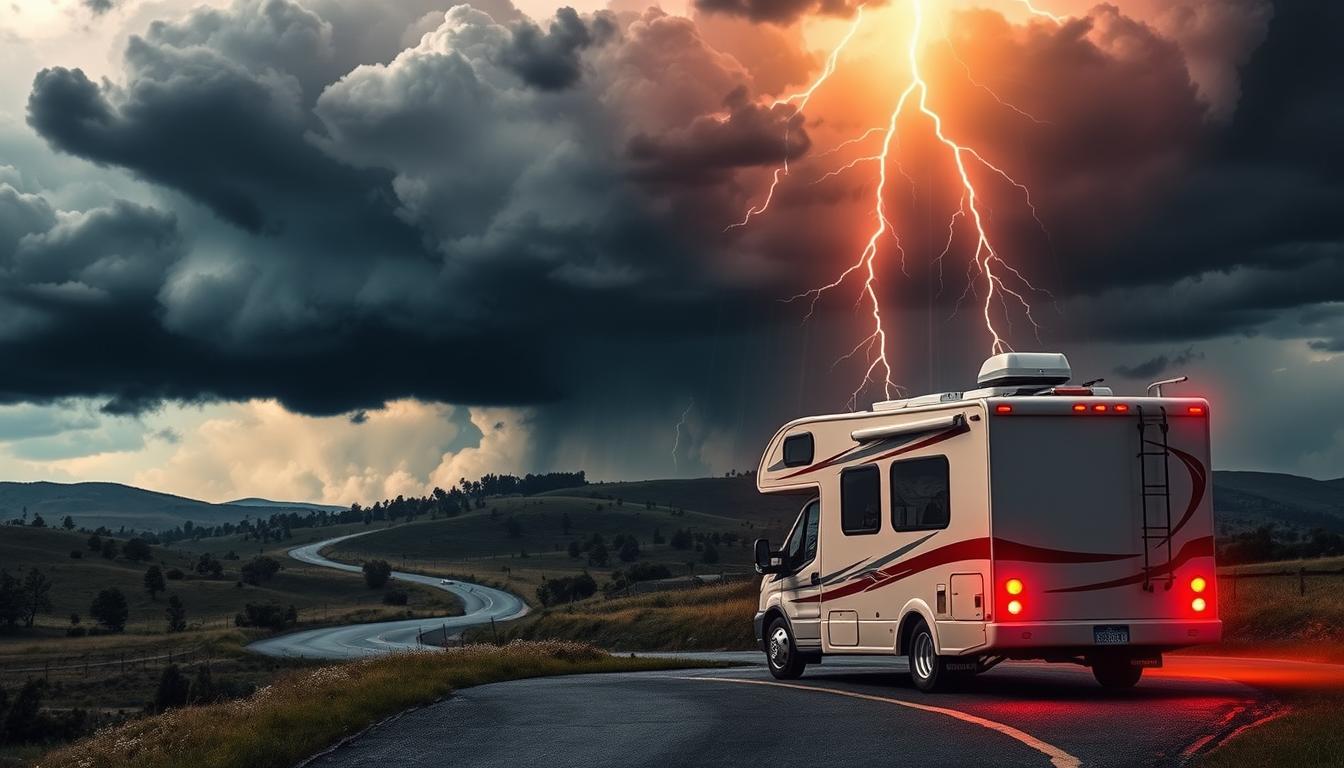 Weather Change Alerts for Class C Motorhomes