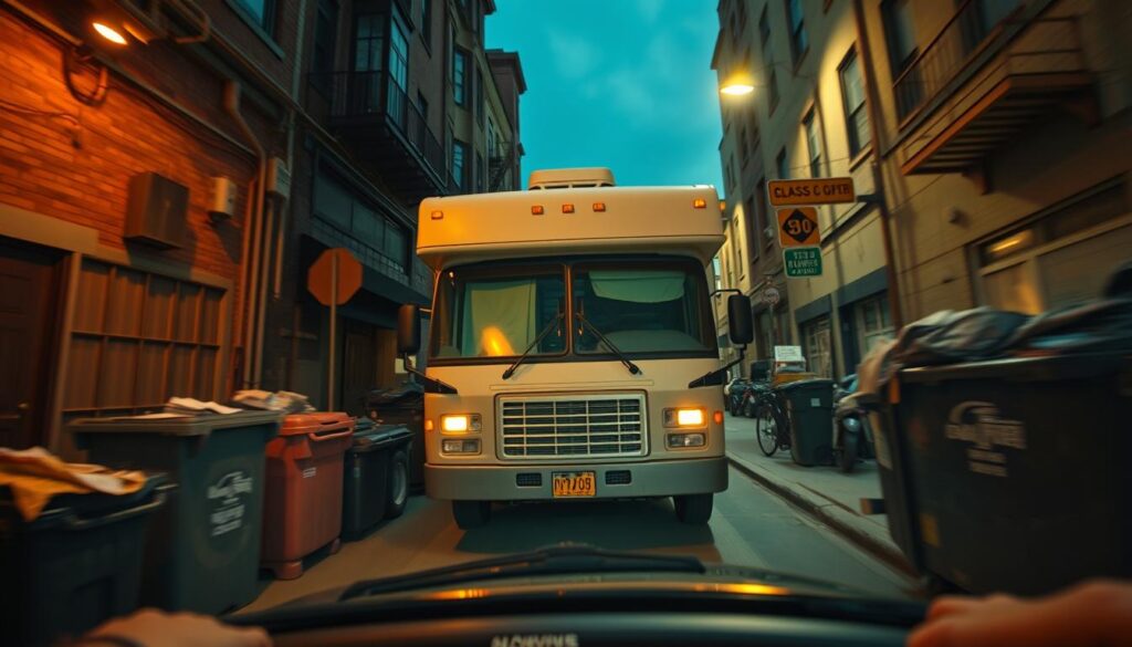 challenges of maneuvering in tight spaces