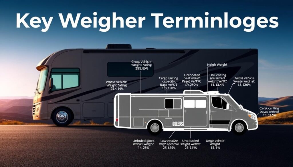 Key RV weight terminologies