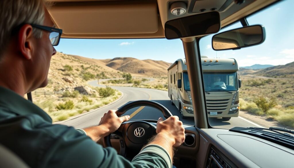 RV safety in driving experience