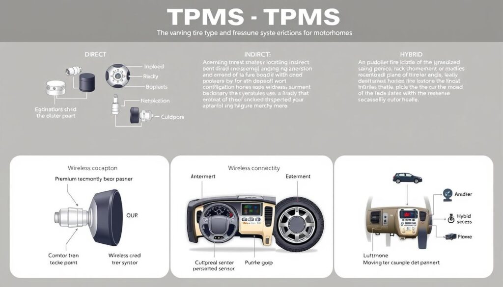 TPMS types and benefits for motorhomes