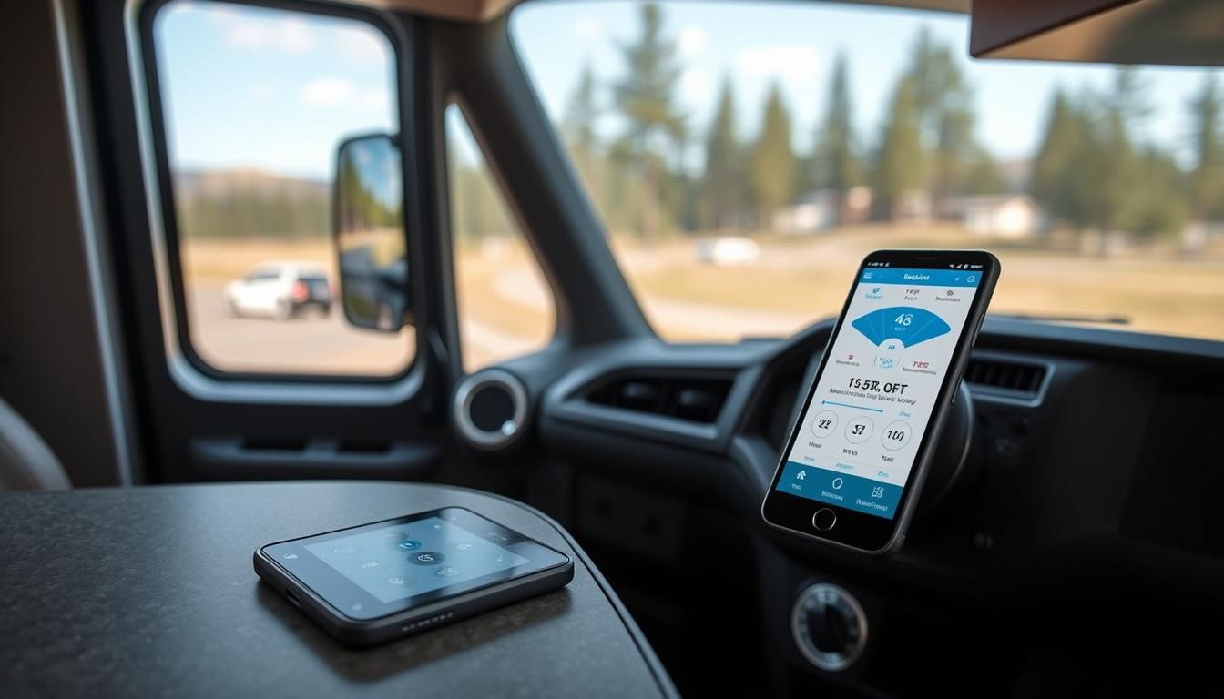 apps for potable water management in Class C motorhomes