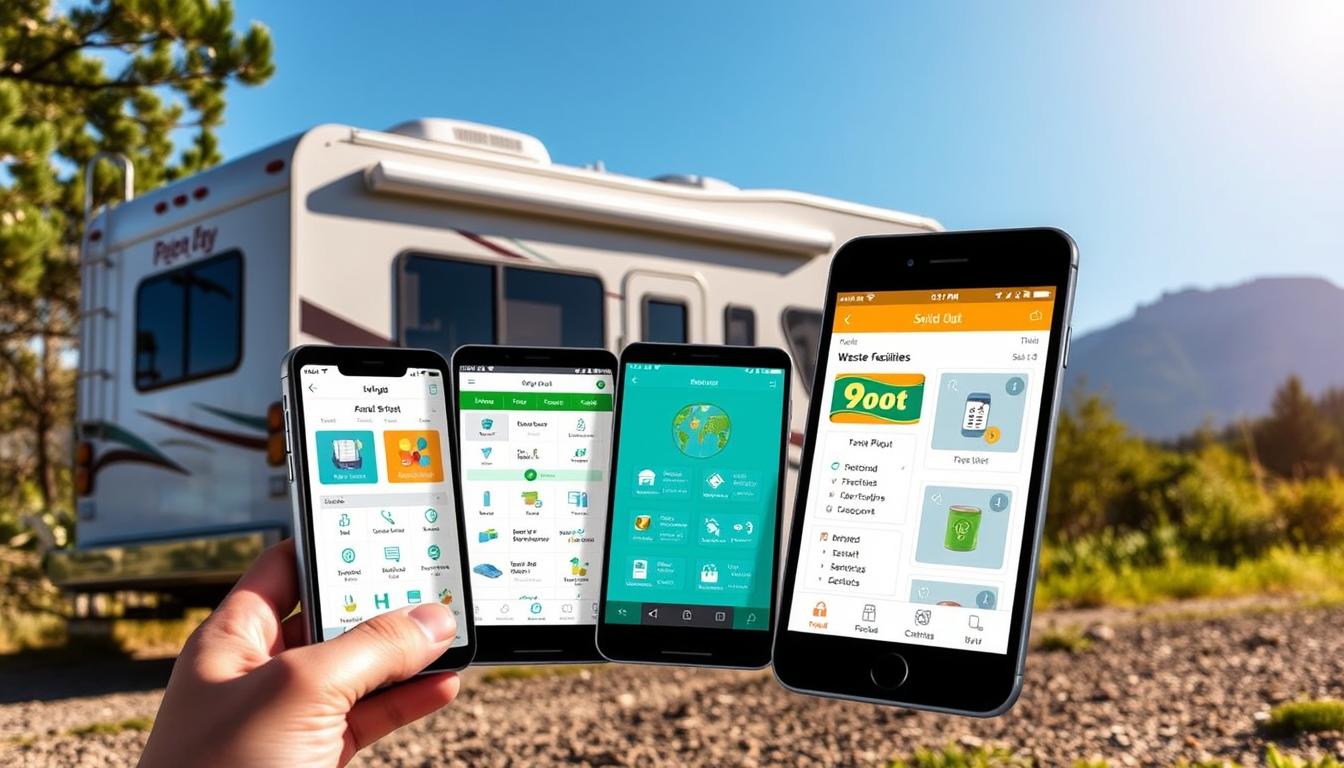 apps for solid waste management during Class C RV trips