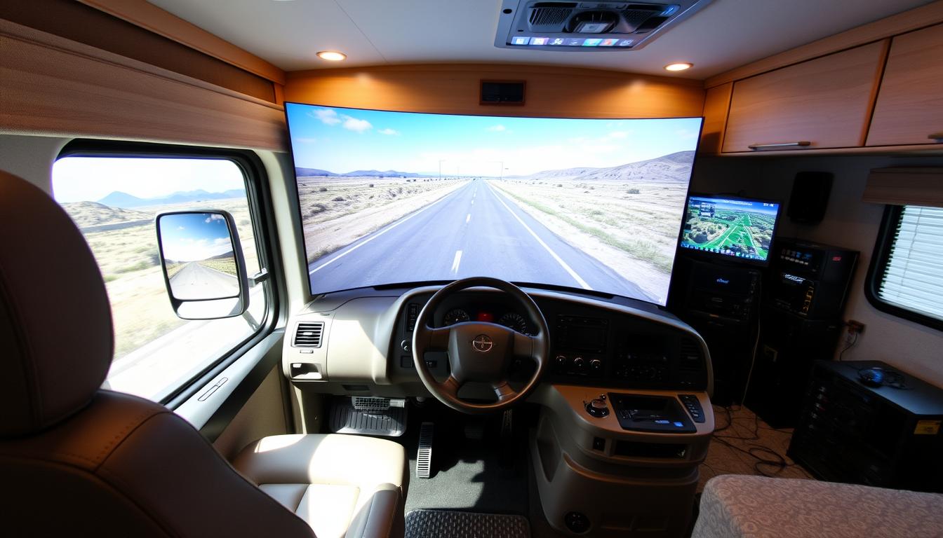 driving simulators for Class C RV beginners