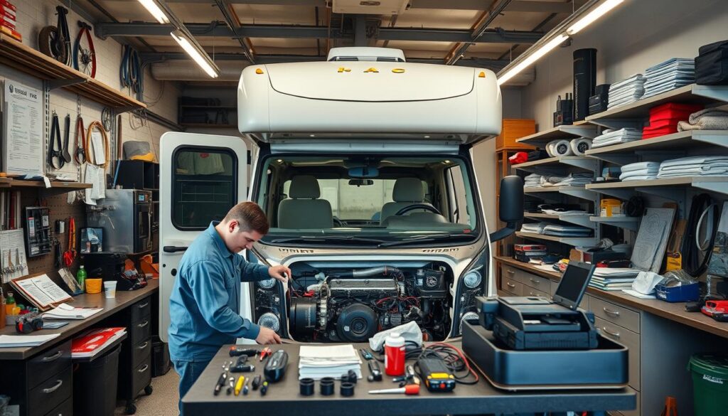 preventive maintenance for Class C motorhomes
