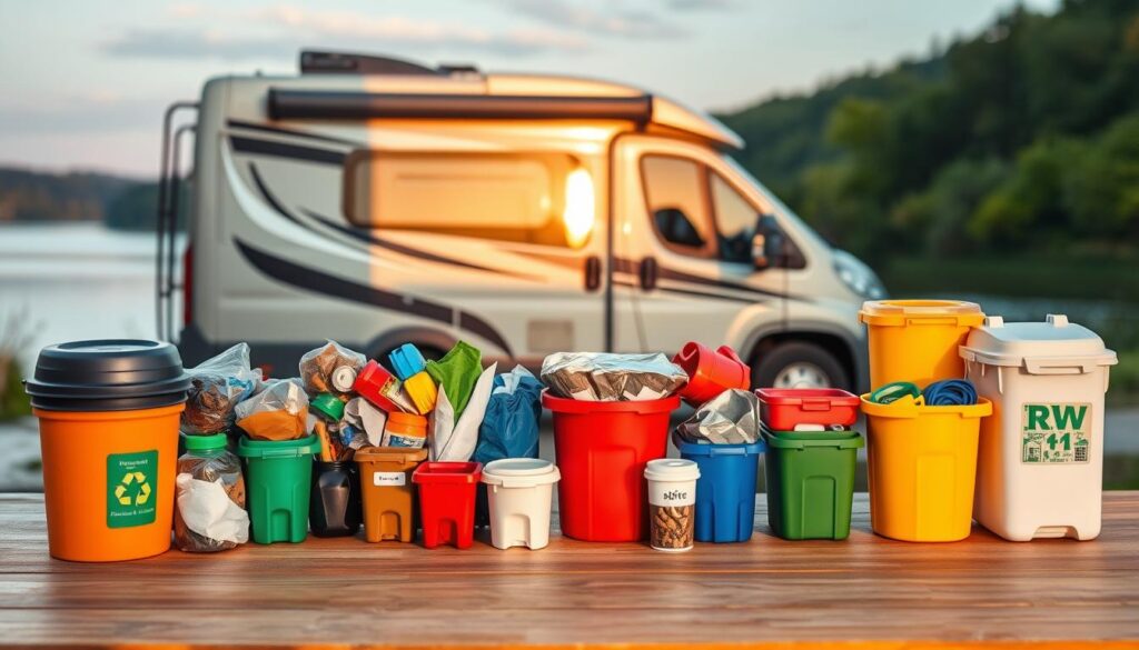 recyclable materials RV waste management