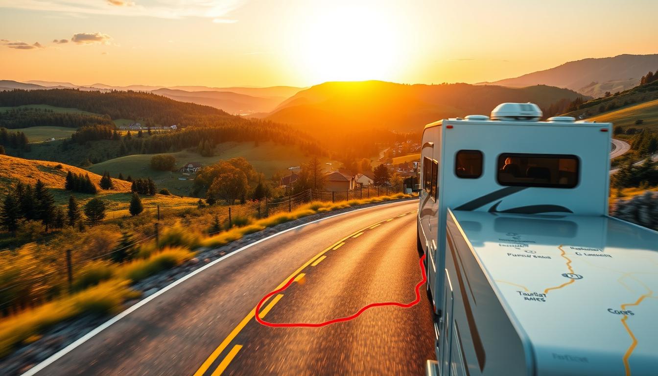 tools for planning routes with tourist spots for Class C motorhomes