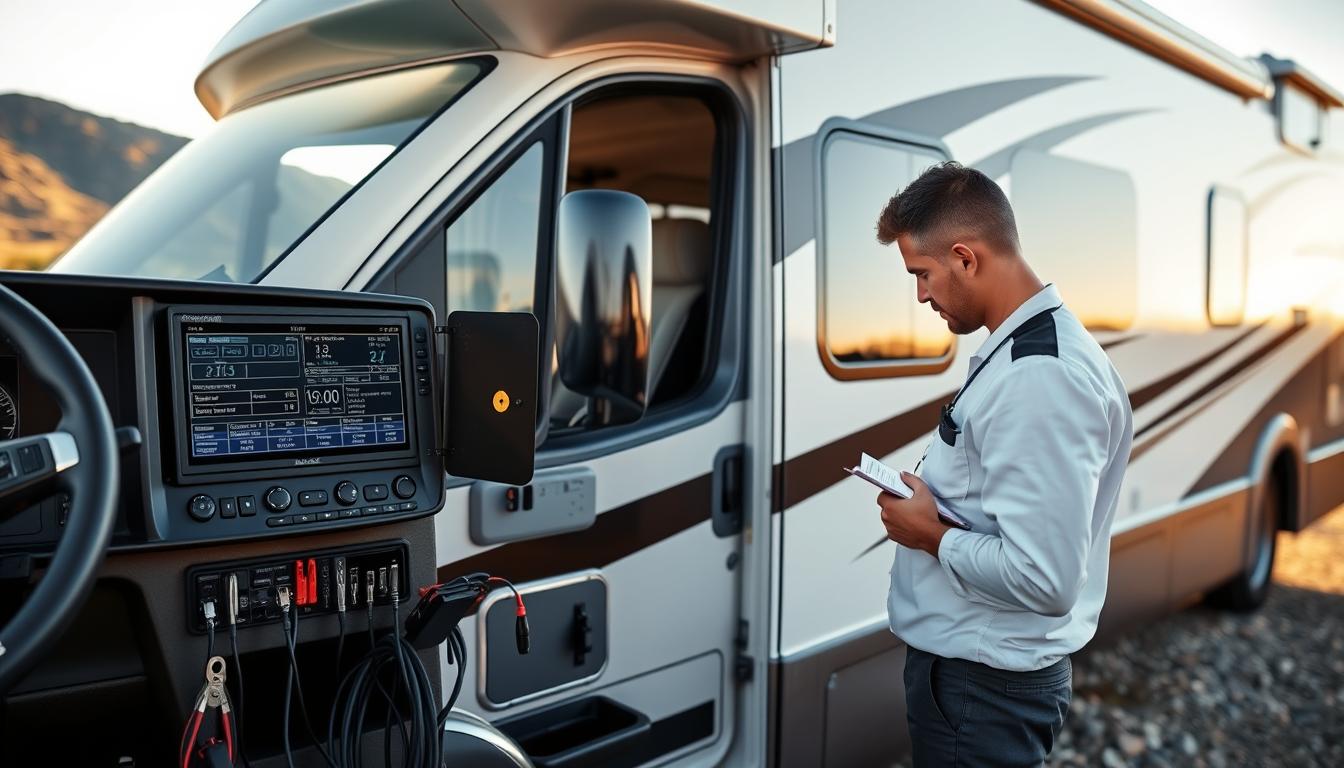 remote fault diagnostic tools for Class C motorhome