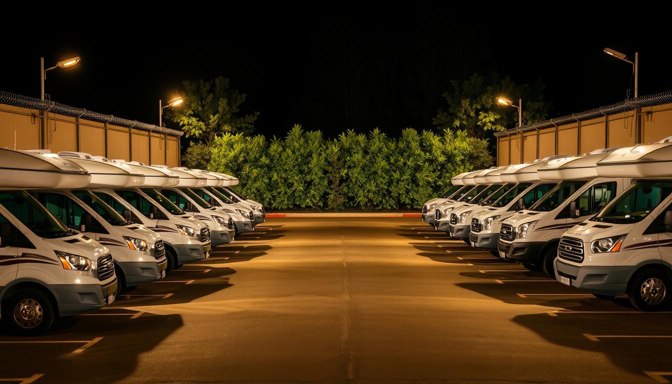 tools to evaluate safe parking spots for Class C motorhome