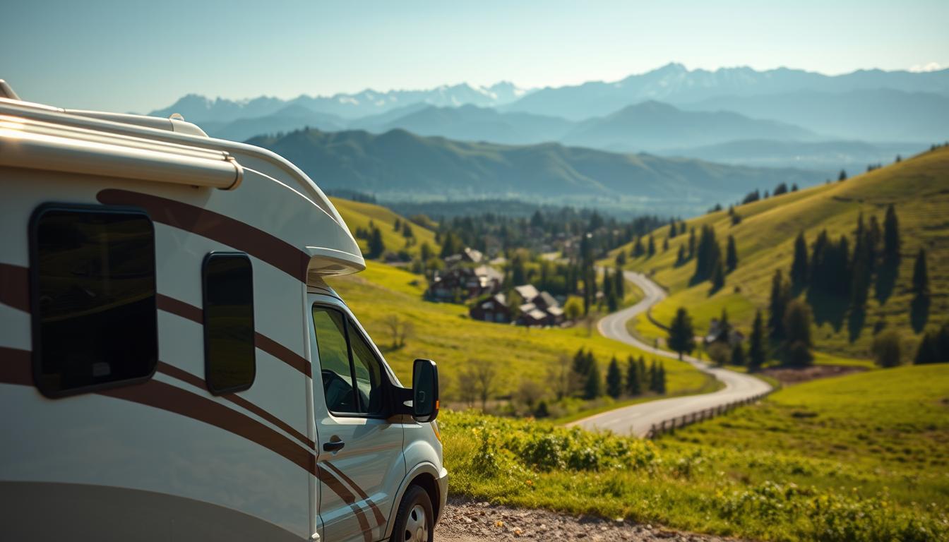 travel guides with optimized stops for Class C motorhome