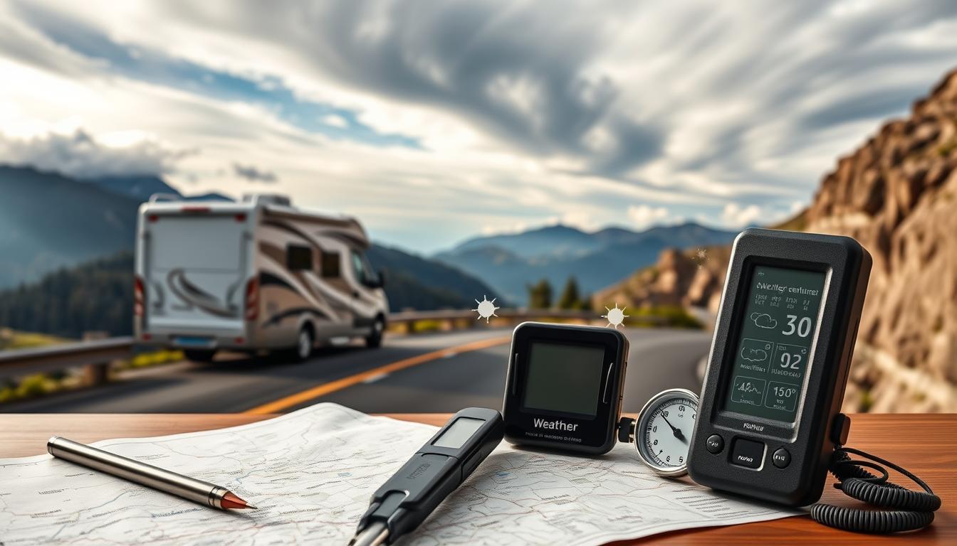 weather forecasting tools for Class C motorhome routes