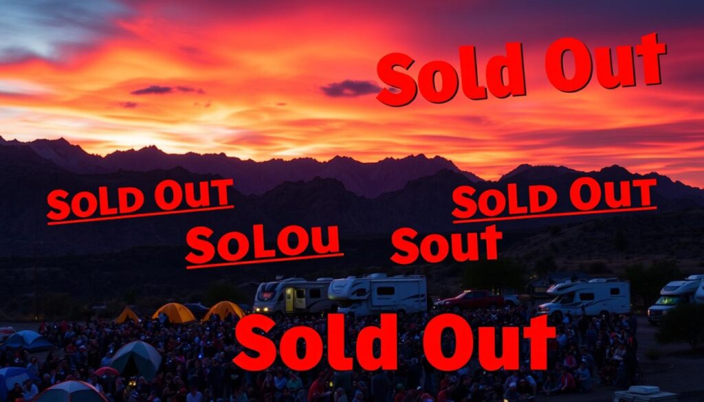 sold-out campsite alerts