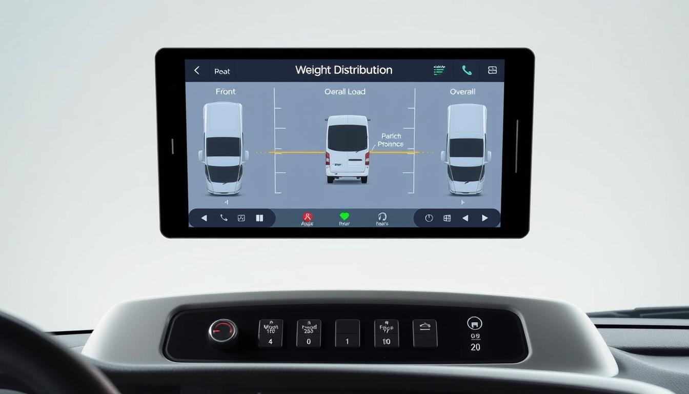 tools to calculate ideal weight distribution in Class C motorhome