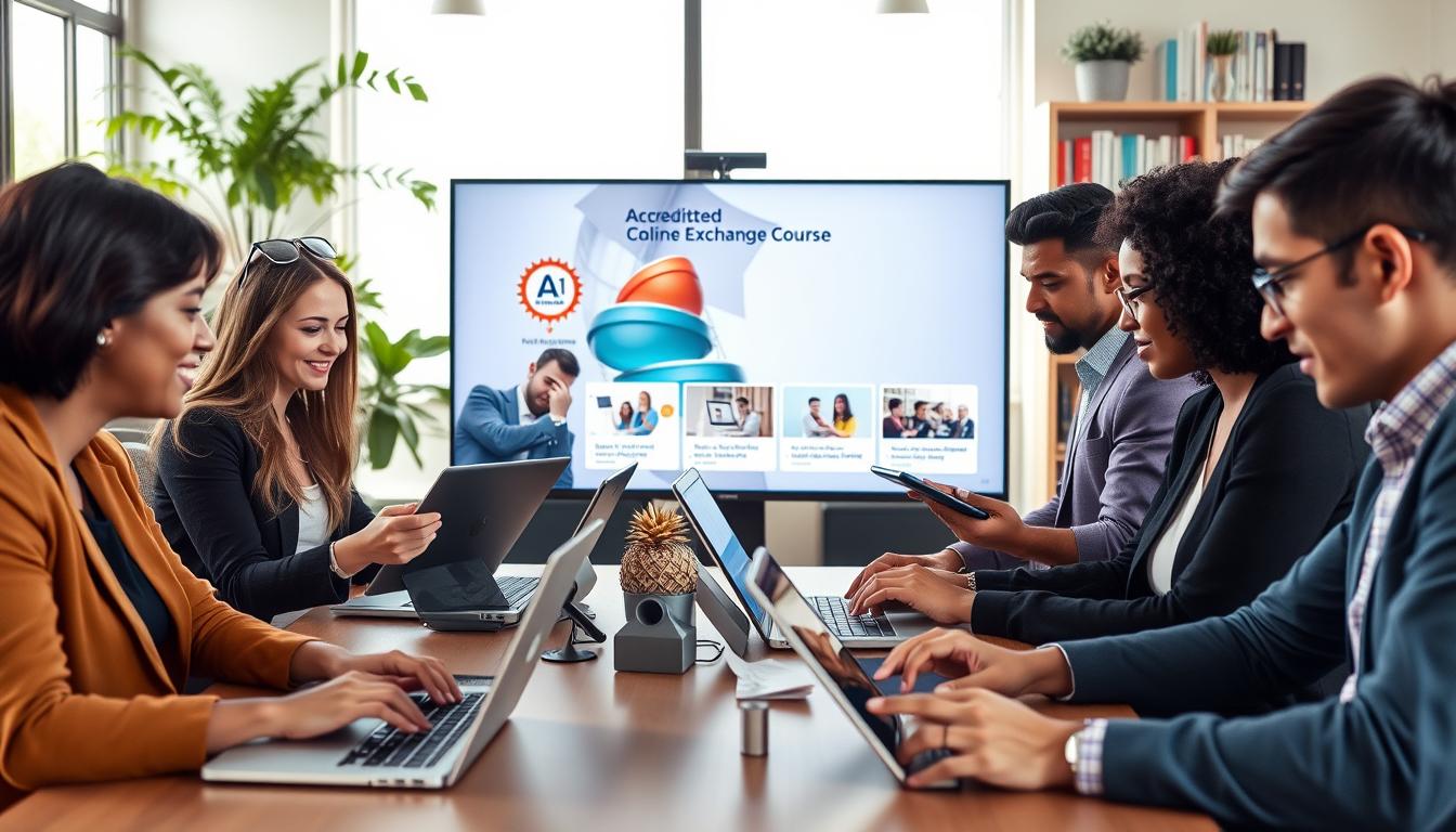 accredited digital exchange courses online