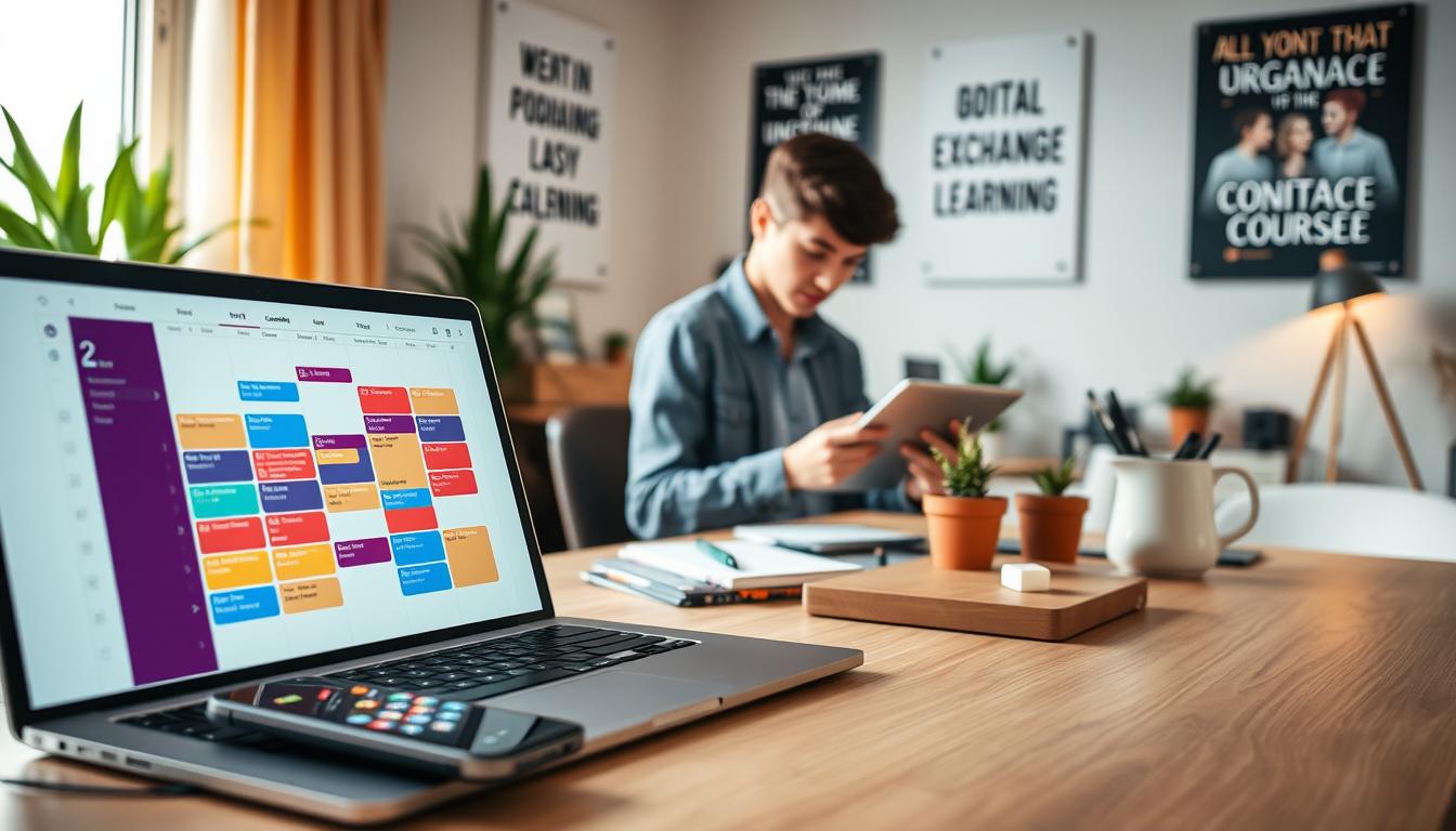 calendar apps for digital exchange courses