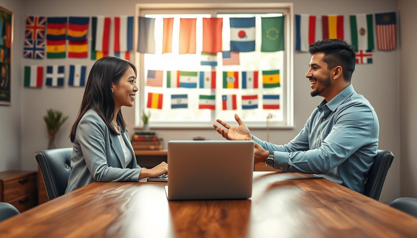 digital exchange courses for english learners