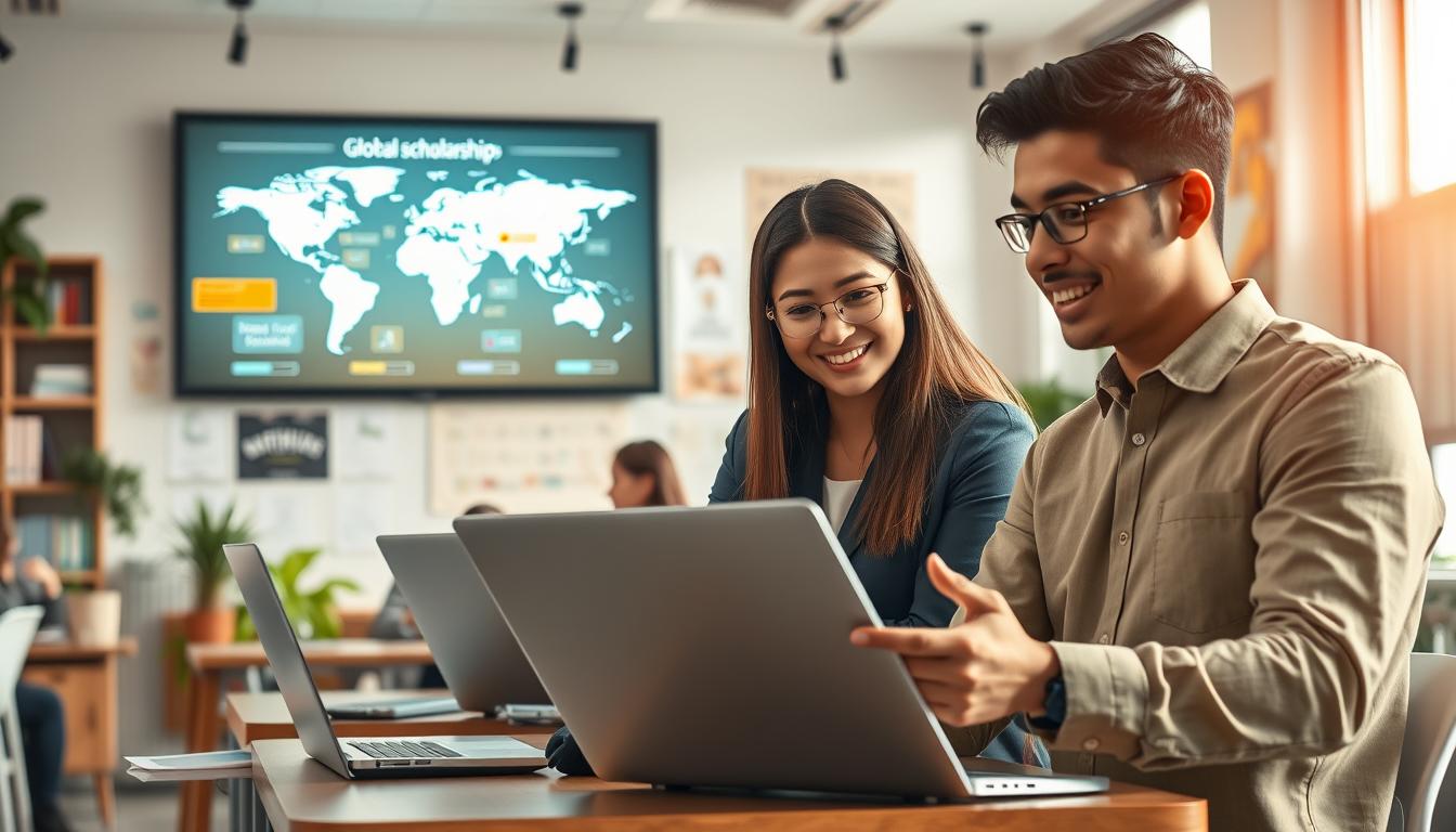 digital exchange courses with scholarships